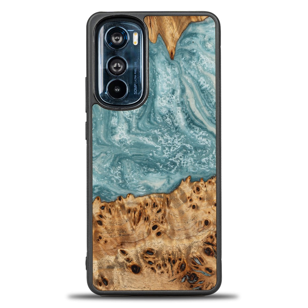 Etui Bewood Unique - Motorola Edge 30 - Planets - Uran (1)