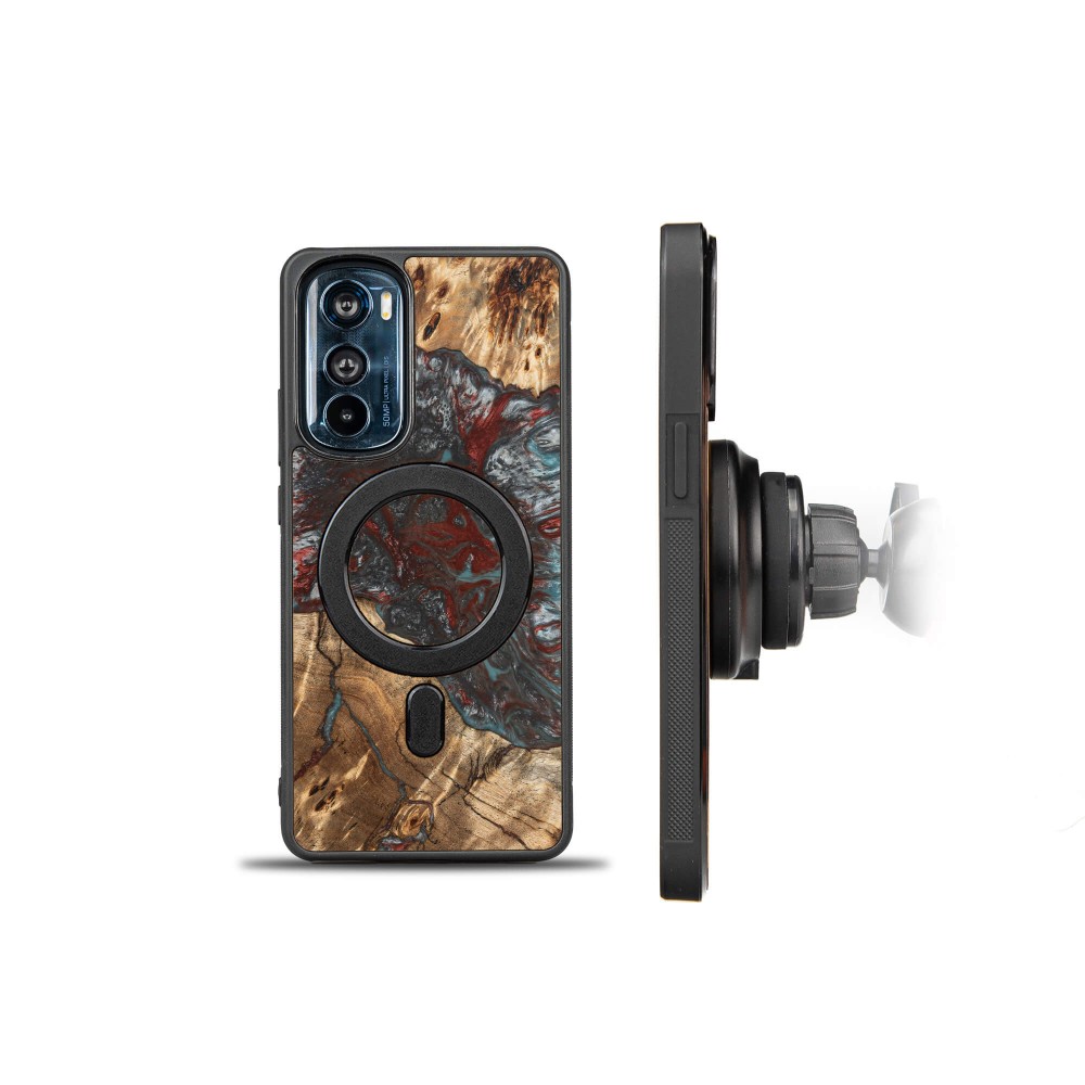 Etui Bewood Unique - Motorola Edge 30 - Planets - Pluton (2)
