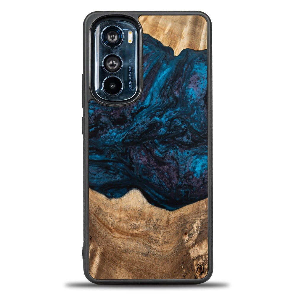 Etui Bewood Unique - Motorola Edge 30 - Planets - Neptun (1)