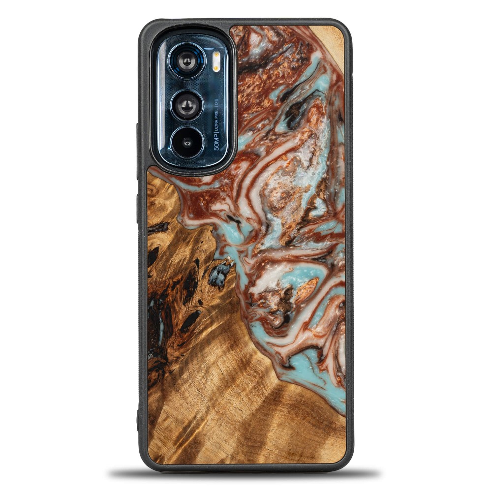 Etui Bewood Unique - Motorola Edge 30 - Planets - Jowisz (1)
