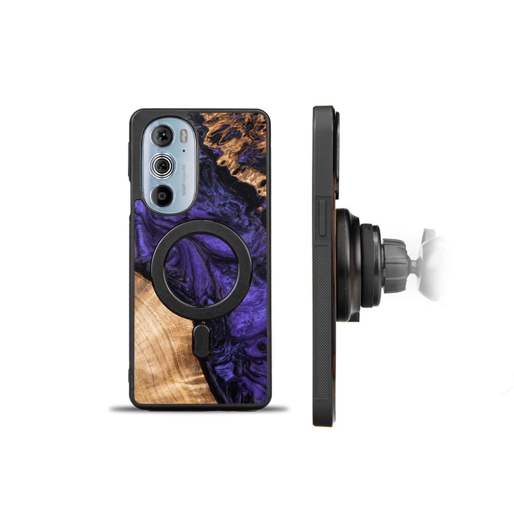 Etui Bewood Unique - Motorola Edge 30 Pro - Violet (2)