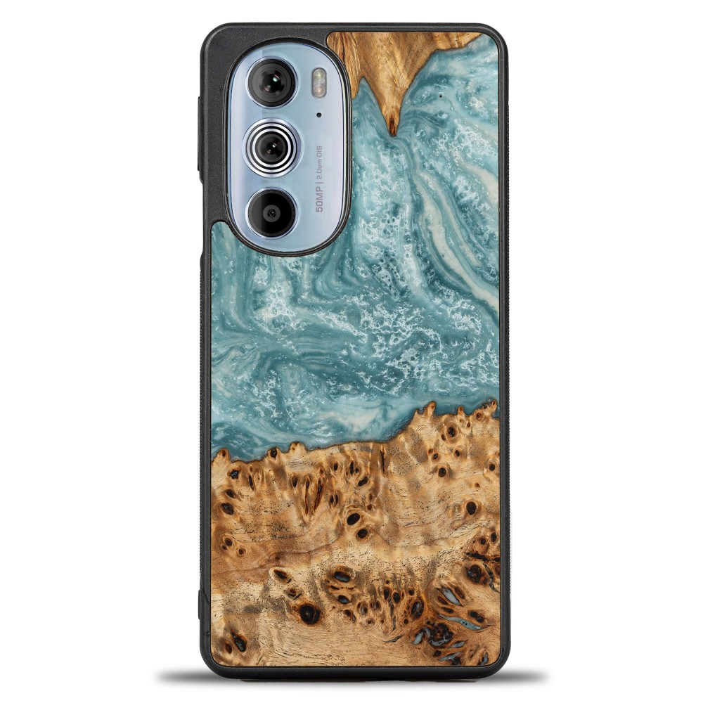 Etui Bewood Unique - Motorola Edge 30 Pro - Planets - Uran (1)