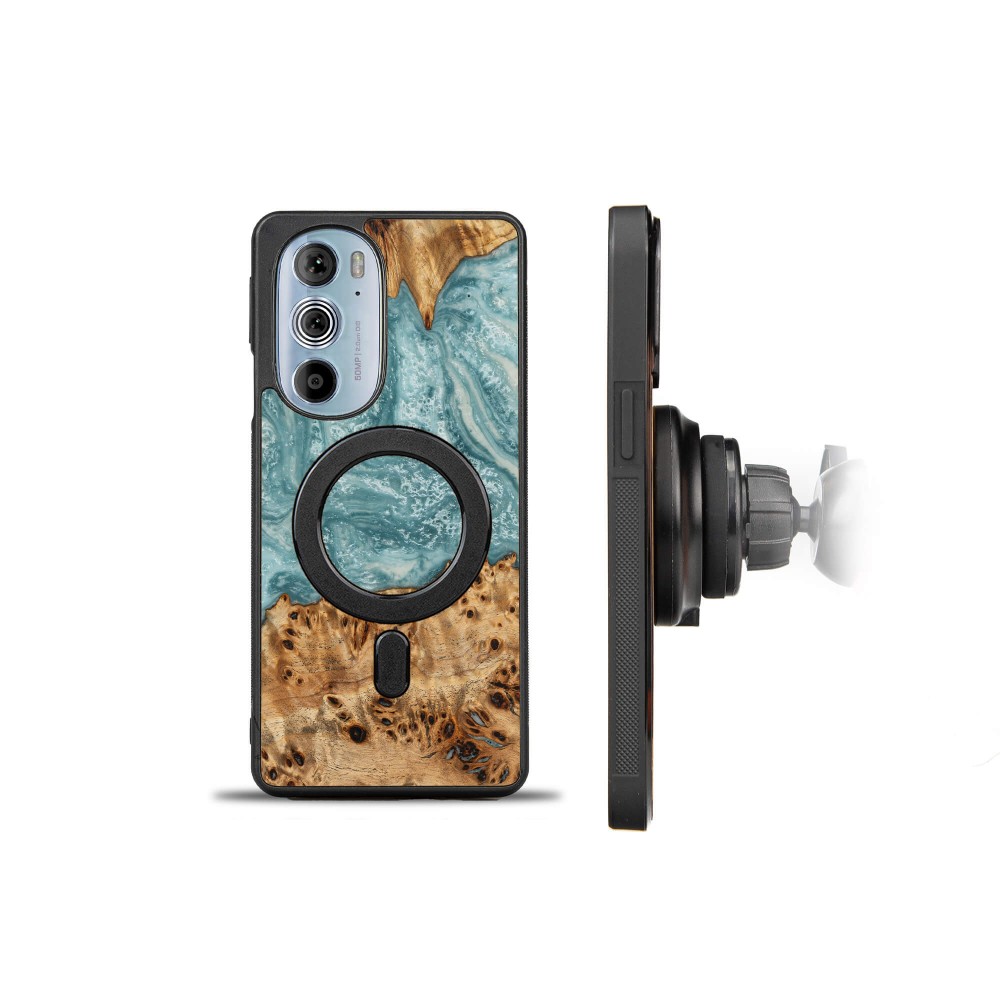 Etui Bewood Unique - Motorola Edge 30 Pro - Planets - Uran (2)