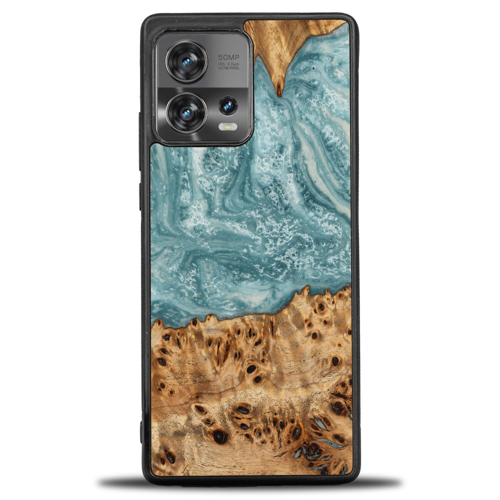 Etui Bewood Unique - Motorola Edge 30 Fusion - Planets - Uran (1)