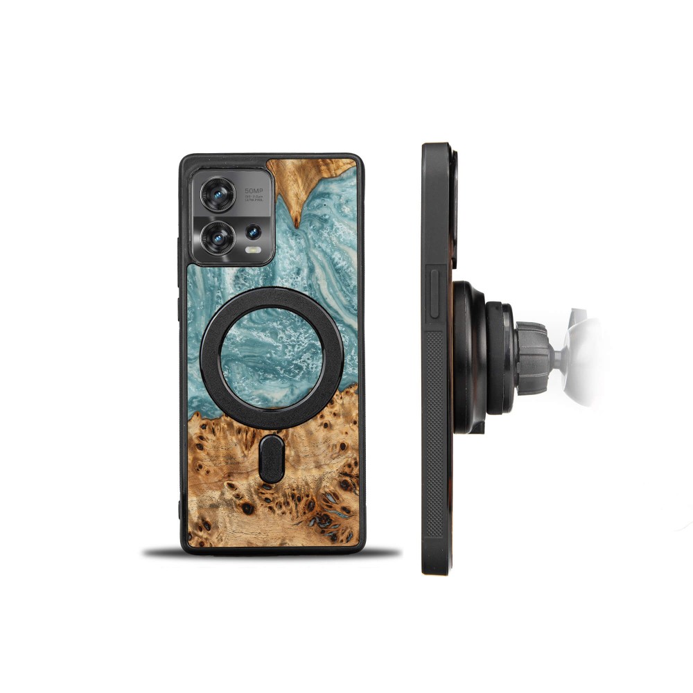 Etui Bewood Unique - Motorola Edge 30 Fusion - Planets - Uran (2)