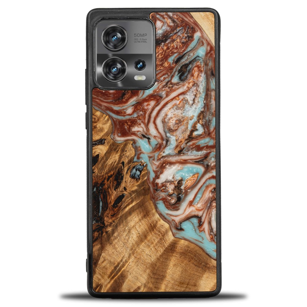 Etui Bewood Unique - Motorola Edge 30 Fusion - Planets - Jowisz (1)