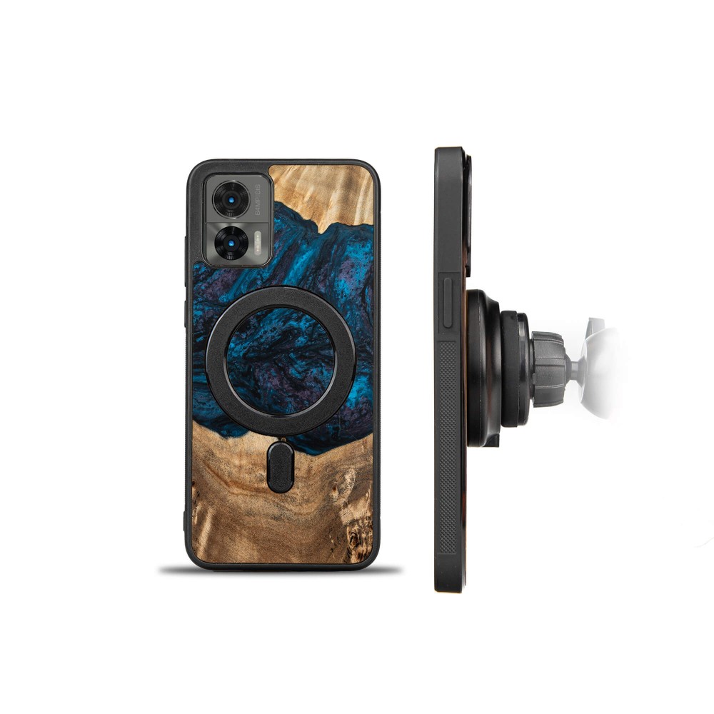 Etui Bewood Unique - Motorola Edge 30 Neo - Planets - Neptun (2)