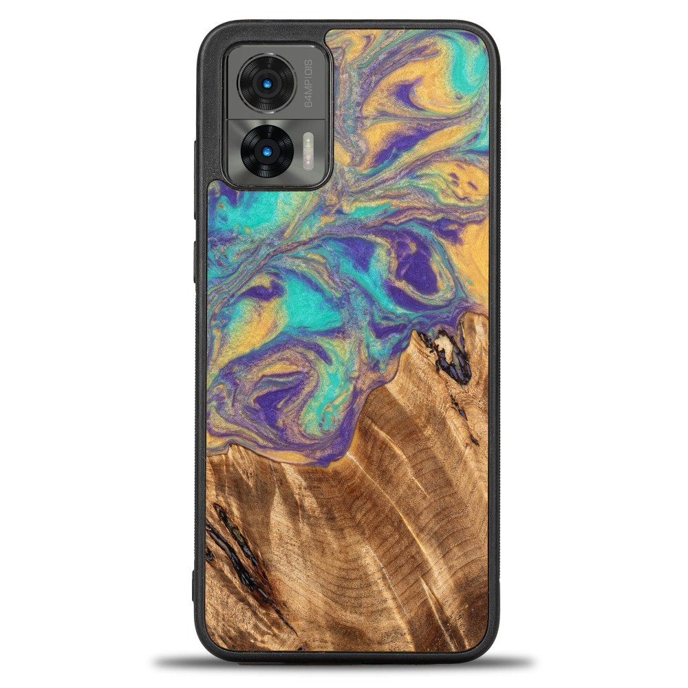 Etui Bewood Unique - Motorola Edge 30 Neo - Planets - Merkury (1)