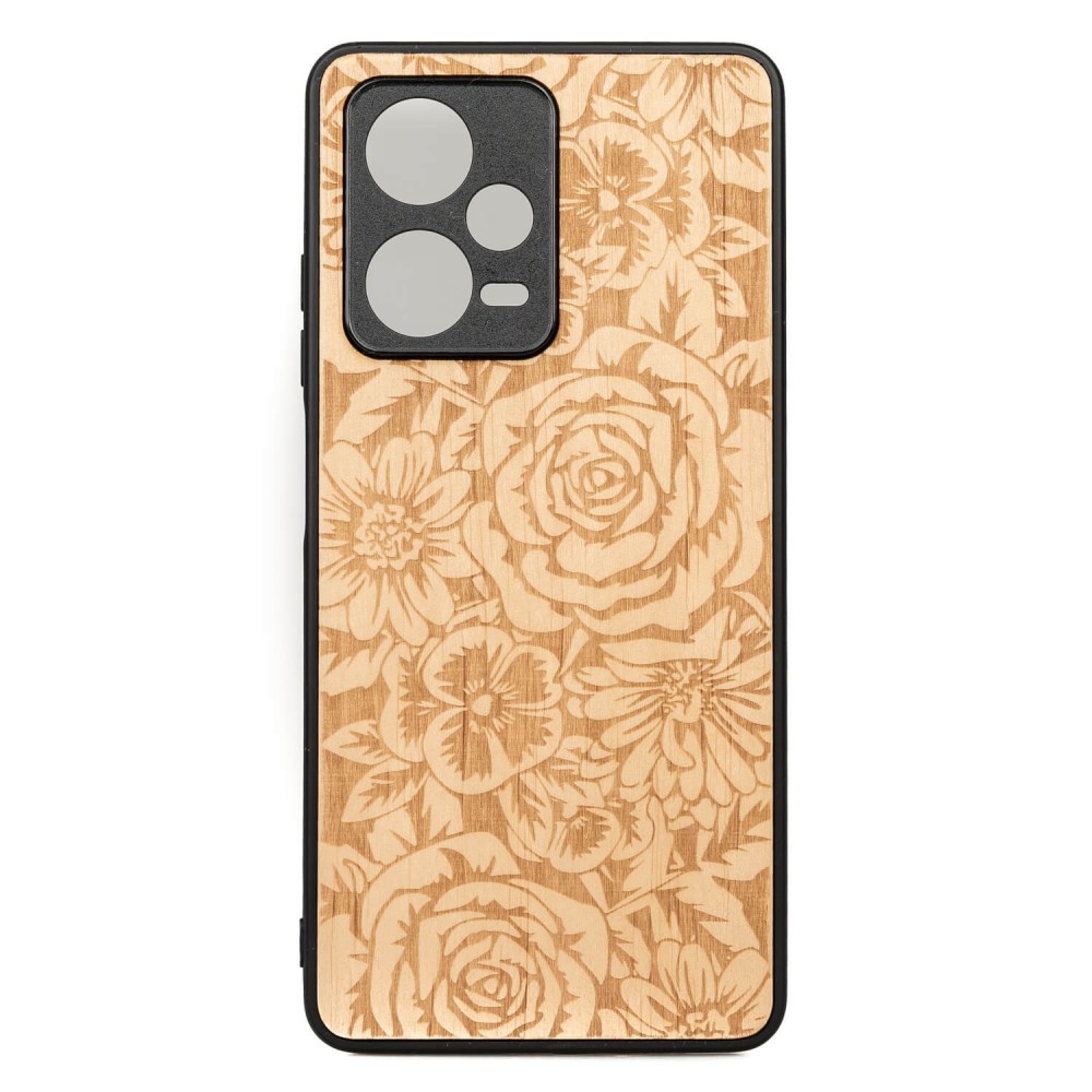 Drewniane Etui Bewood Redmi Note 12 Pro 5G RÓŻE ANIEGRE (1)