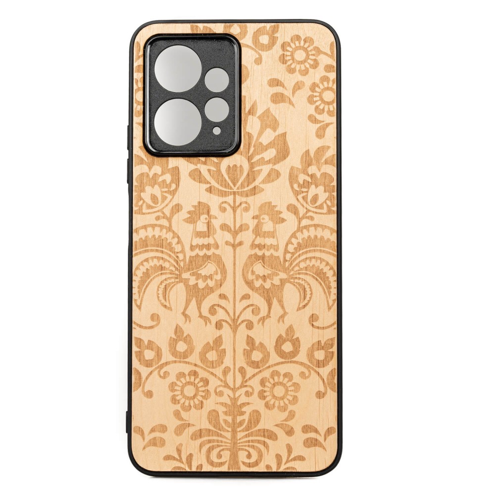 Drewniane Etui Bewood Redmi Note 12 4G POLSKI FOLK ANIEGRE (1)