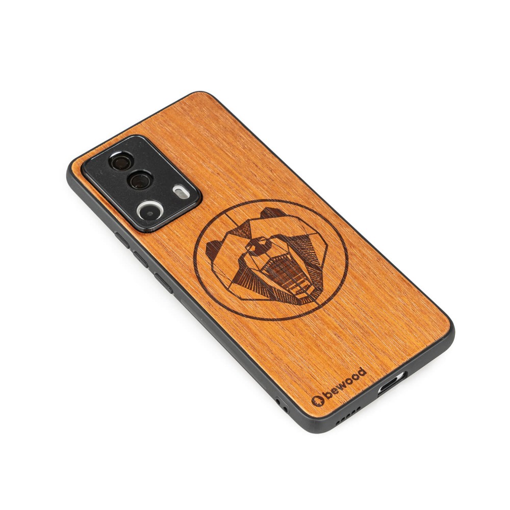 Drewniane Etui Bewood Xiaomi 13 Lite NIEDŹWIEDŹ MERBAU (3)