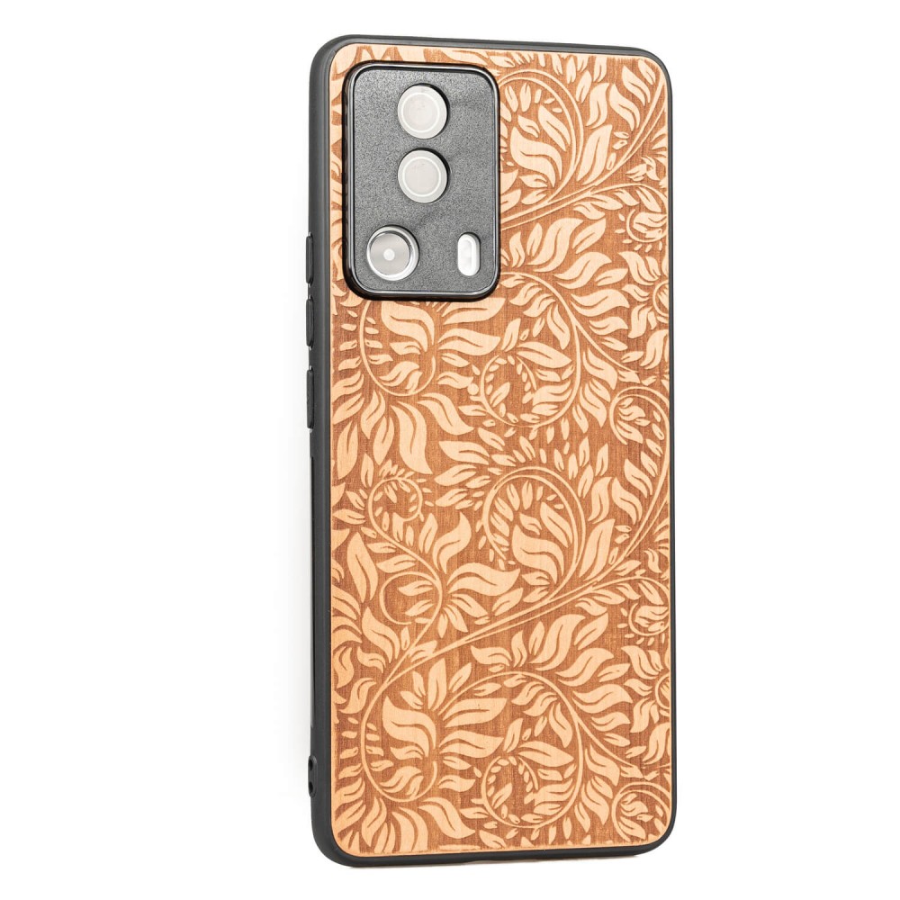 Drewniane Etui Bewood Xiaomi 13 Lite LIŚCIE JABŁOŃ (2)