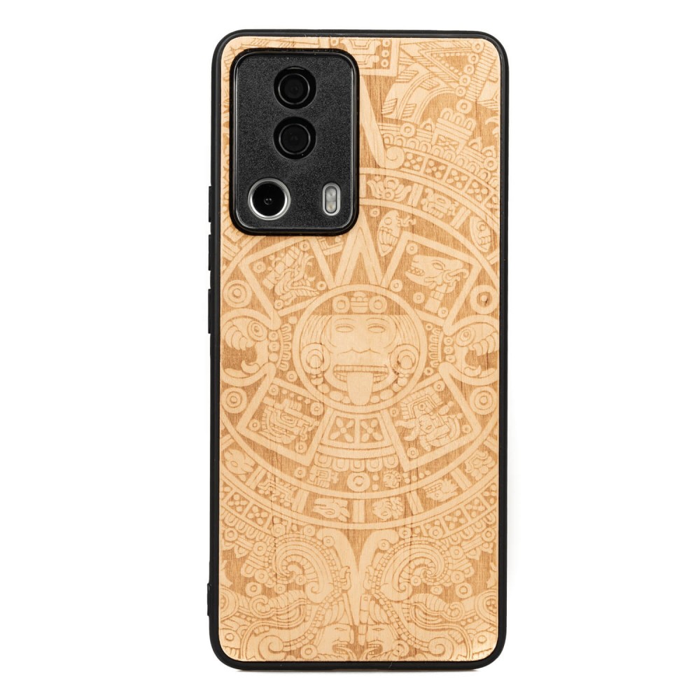 Drewniane Etui Bewood Xiaomi 13 Lite KALENDARZ AZTECKI ANIEGRE (1)