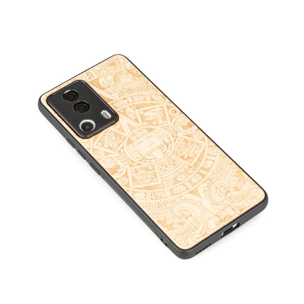 Drewniane Etui Bewood Xiaomi 13 Lite KALENDARZ AZTECKI ANIEGRE (3)