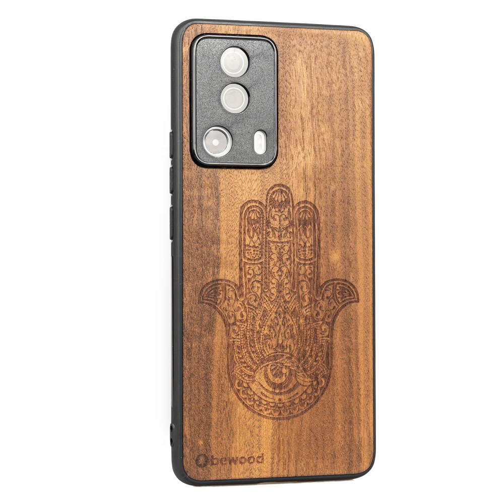 Drewniane Etui Bewood Xiaomi 13 Lite HAMSA IMBUIA (2)