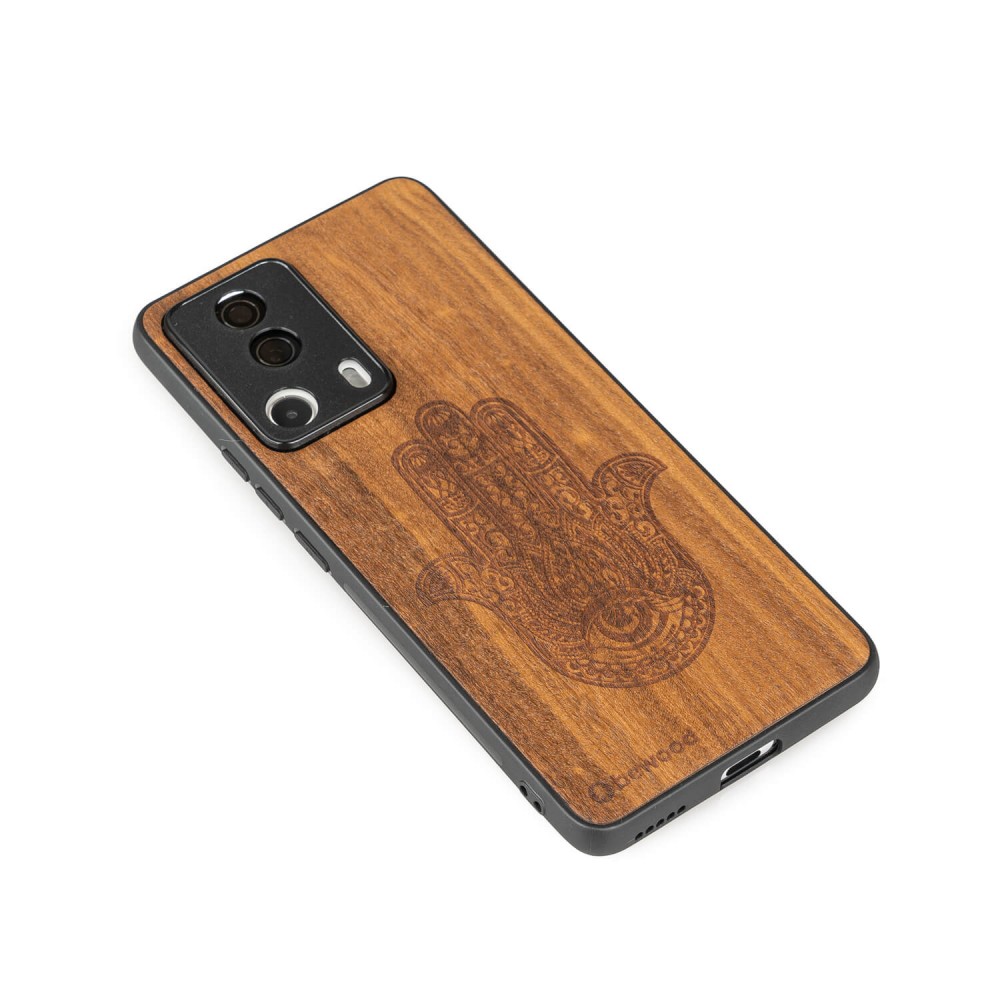Drewniane Etui Bewood Xiaomi 13 Lite HAMSA IMBUIA (3)