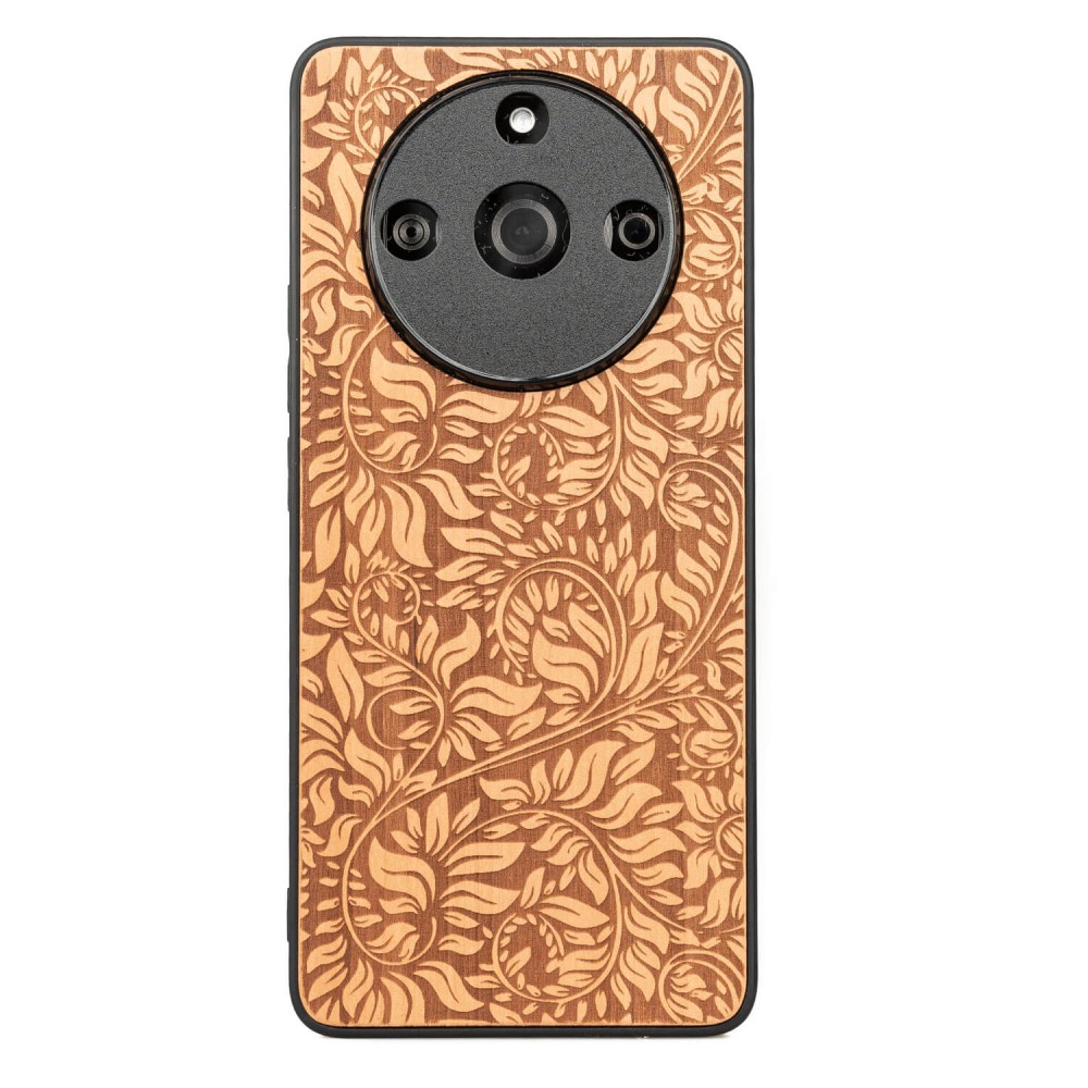 Drewniane Etui Bewood Realme 11 Pro 5G / 11 Pro Plus 5G LIŚCIE JABŁOŃ (1)