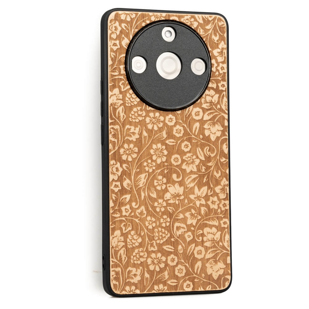 Drewniane Etui Bewood Realme 11 Pro 5G / 11 Pro Plus 5G KWIATY POLNE ANIEGRE (2)
