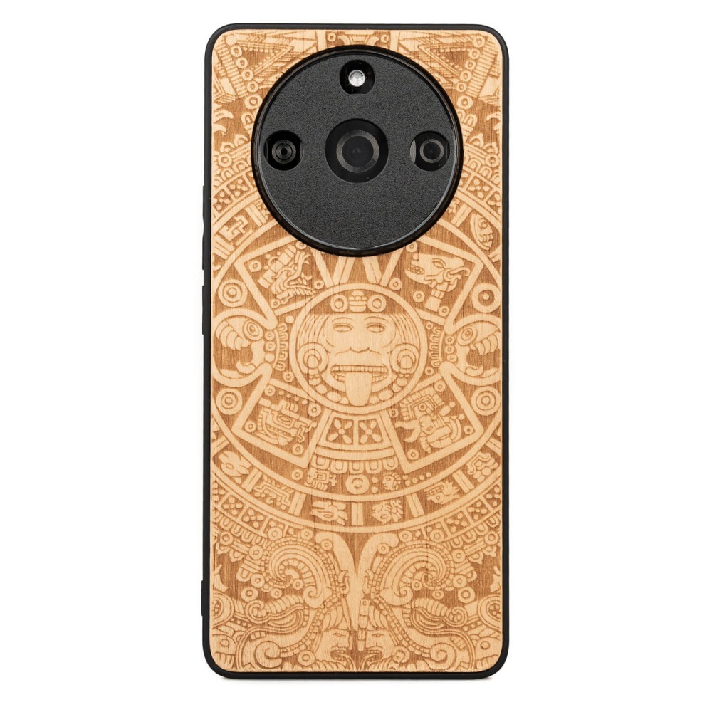 Drewniane Etui Bewood Realme 11 Pro 5G / 11 Pro Plus 5G KALENDARZ AZTECKI ANIEGRE (1)