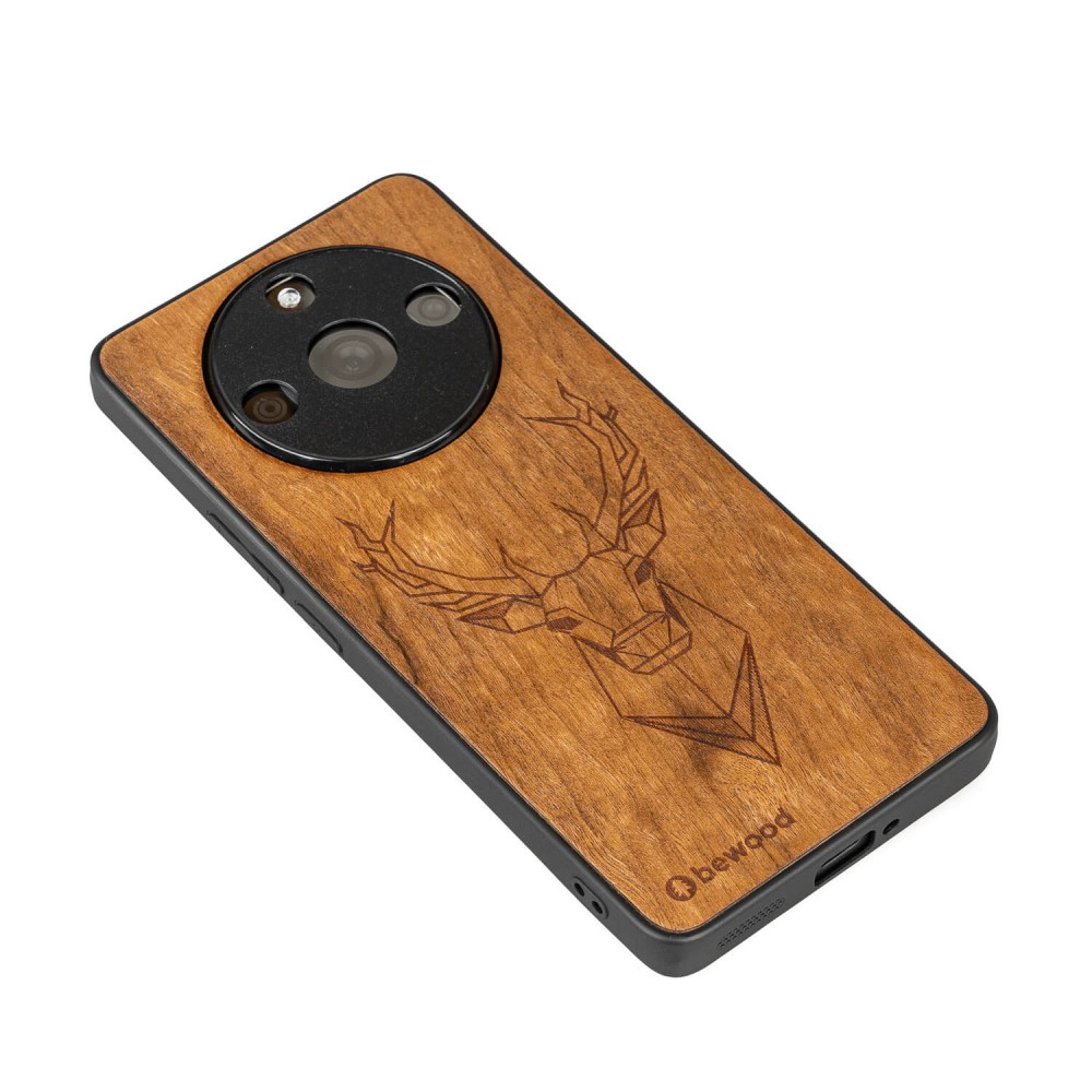 Drewniane Etui Bewood Realme 11 Pro 5G / 11 Pro Plus 5G JELEŃ IMBUIA (3)