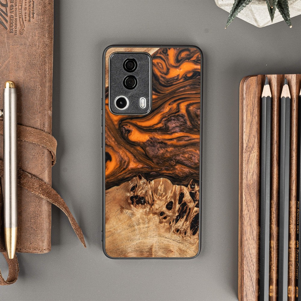 Etui Bewood Unique - Xiaomi 13 Lite - Orange (3)