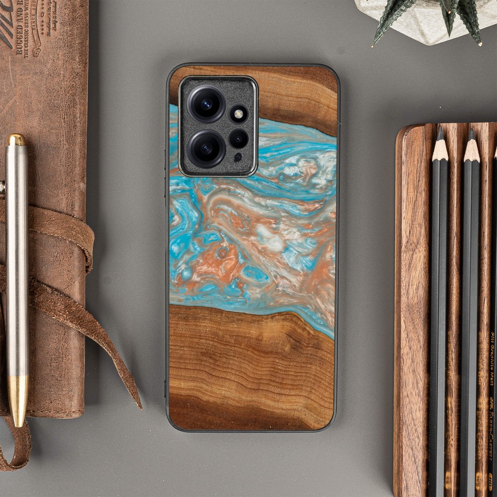 Etui Bewood Unique - Redmi Note 12 4G - Planets - Saturn (3)