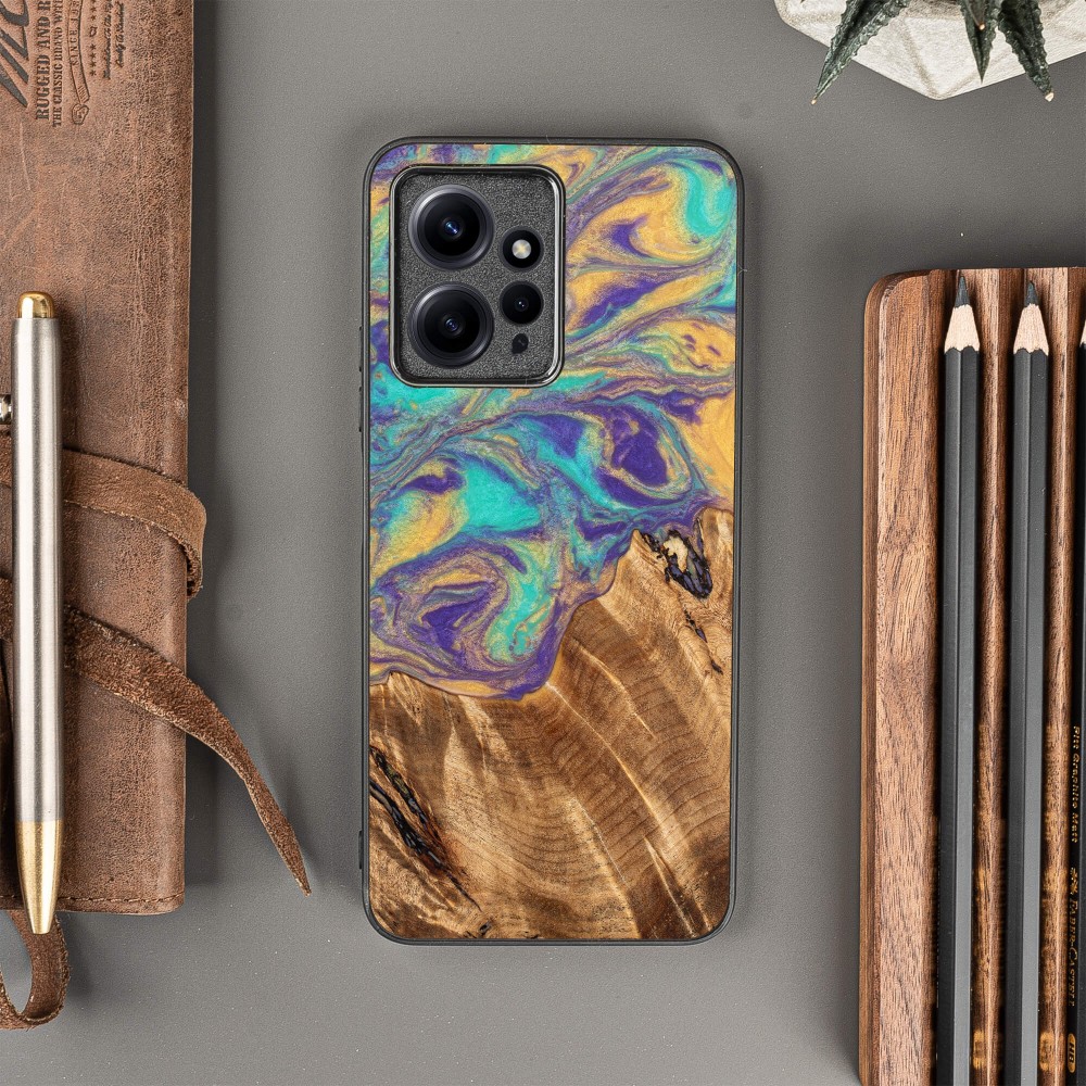 Etui Bewood Unique - Redmi Note 12 4G - Planets - Merkury (3)