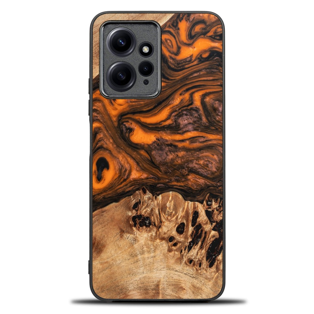 Etui Bewood Unique - Redmi Note 12 4G - Orange (1)