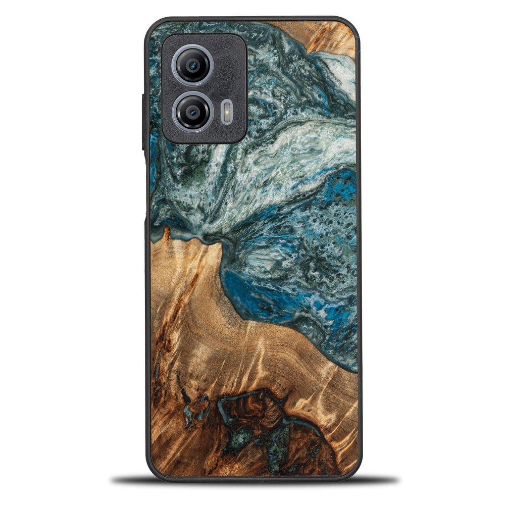 Bewood Resin Case - Motorola G73 5G - Planets - Earth (1)