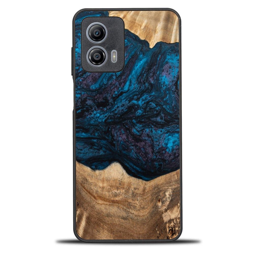 Etui Bewood Unique - Motorola G73 5G - Planets - Neptun (1)