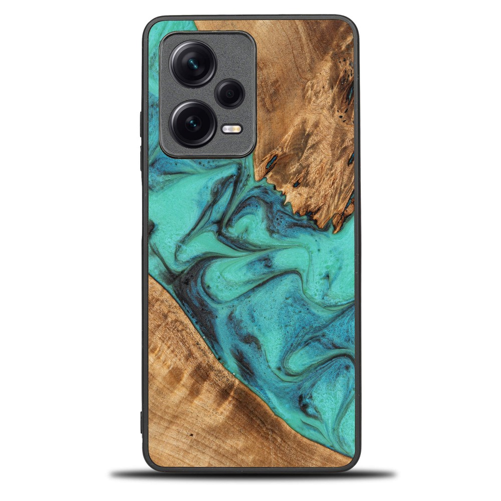 Etui Bewood Unique - Redmi Note 12 5G - Turquoise (1)