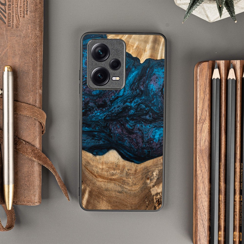 Etui Bewood Unique - Redmi Note 12 5G - Planets - Neptun (3)