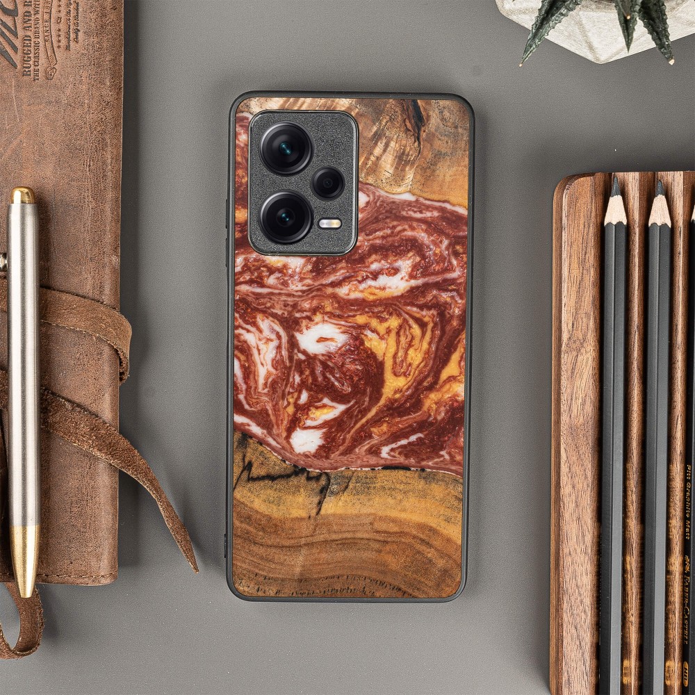 Etui Bewood Unique - Redmi Note 12 Pro 5G - Planets - Mars (3)
