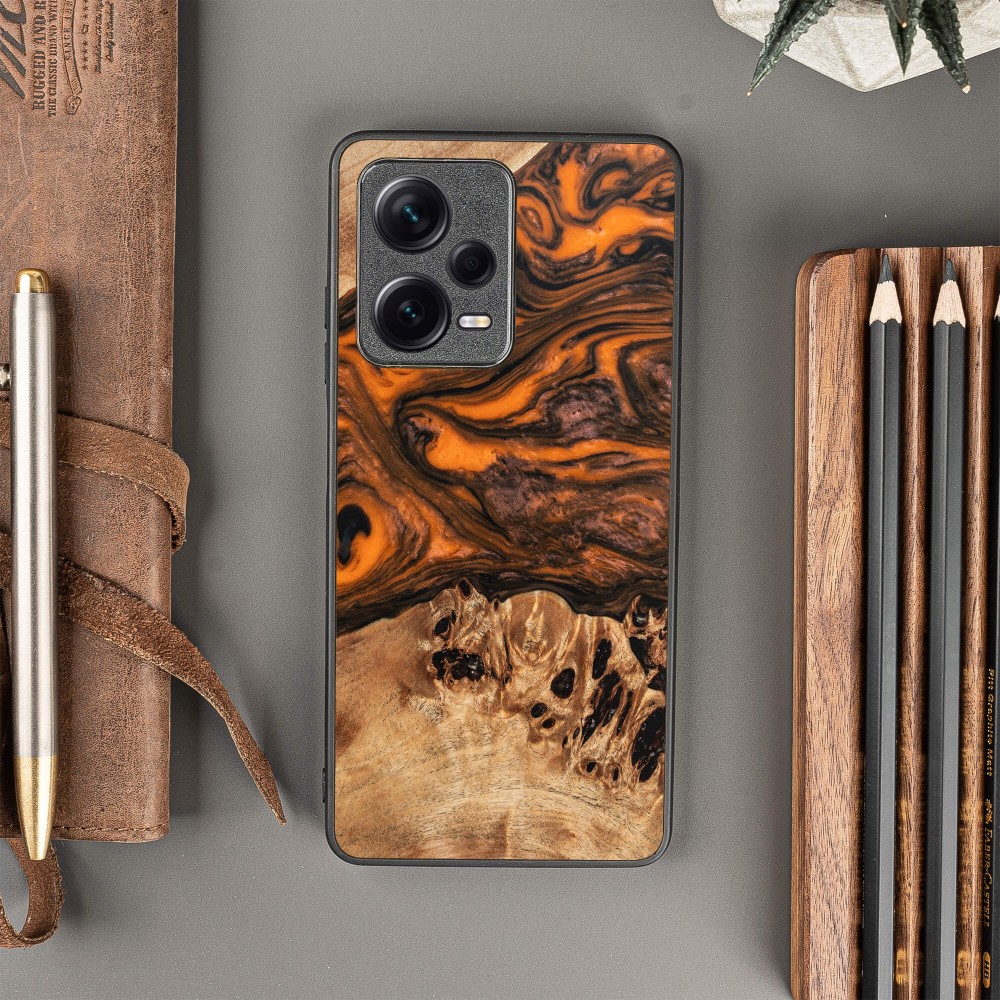 Etui Bewood Unique - Redmi Note 12 Pro Plus 5G - Orange (3)