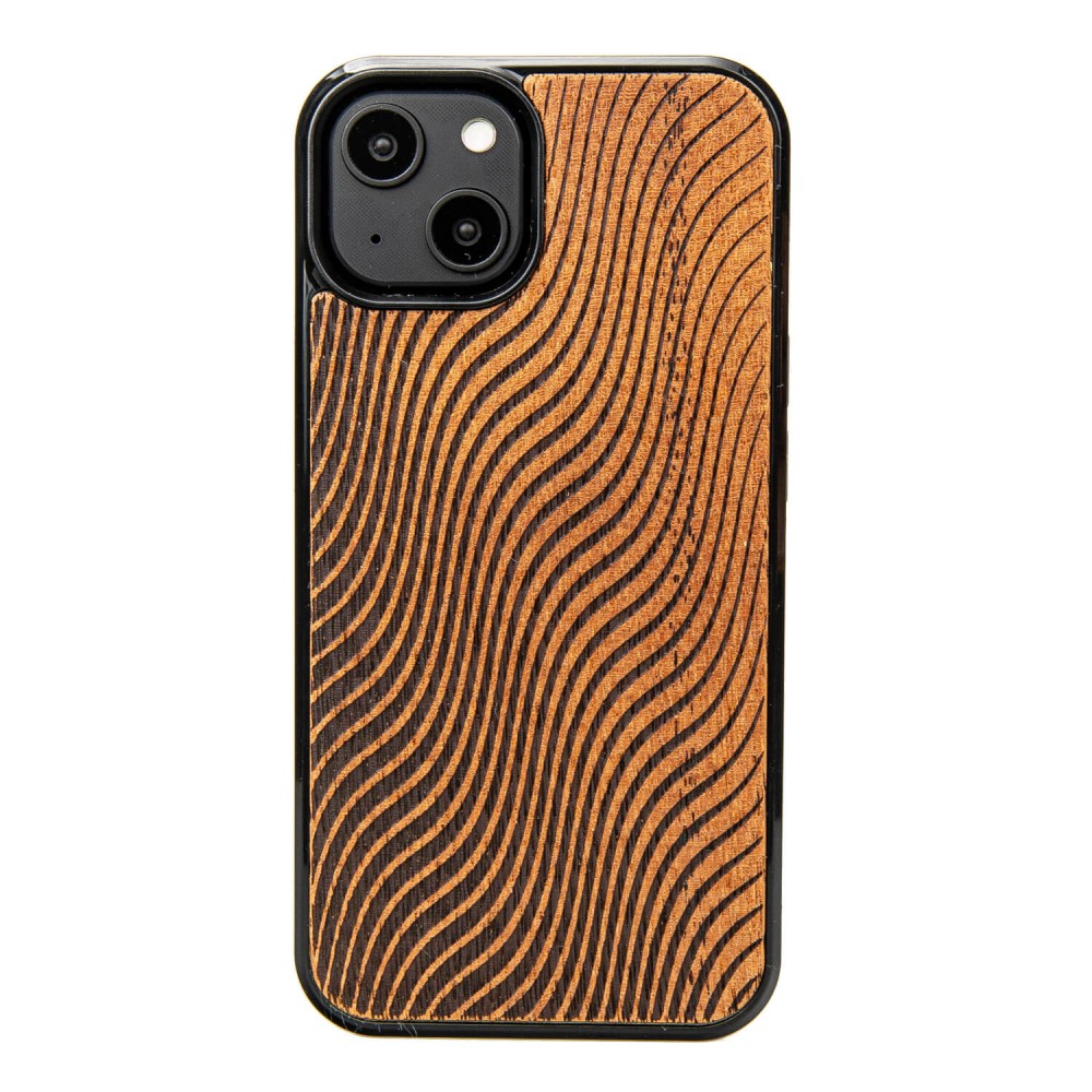 Drewniane Etui Bewood do iPhone 15 FALE MERBAU (1)