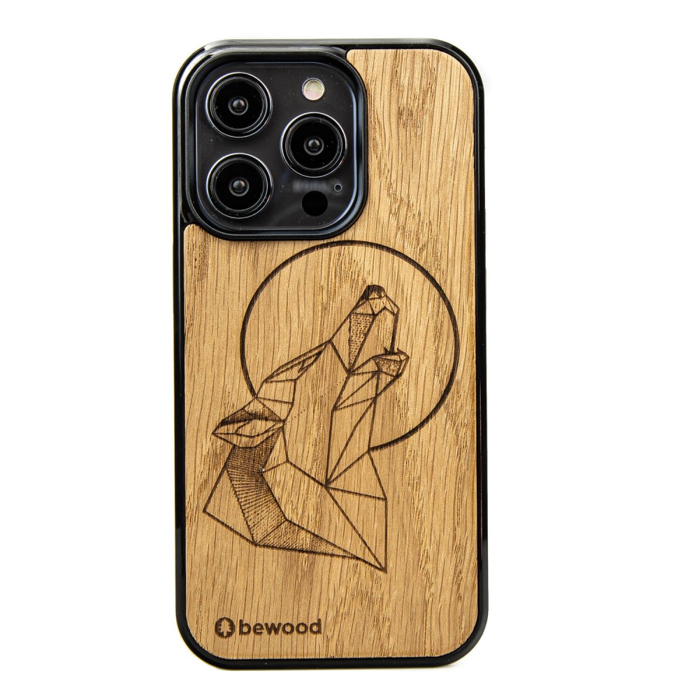 Drewniane Etui Bewood do iPhone 15 Pro WILK DĄB (1)