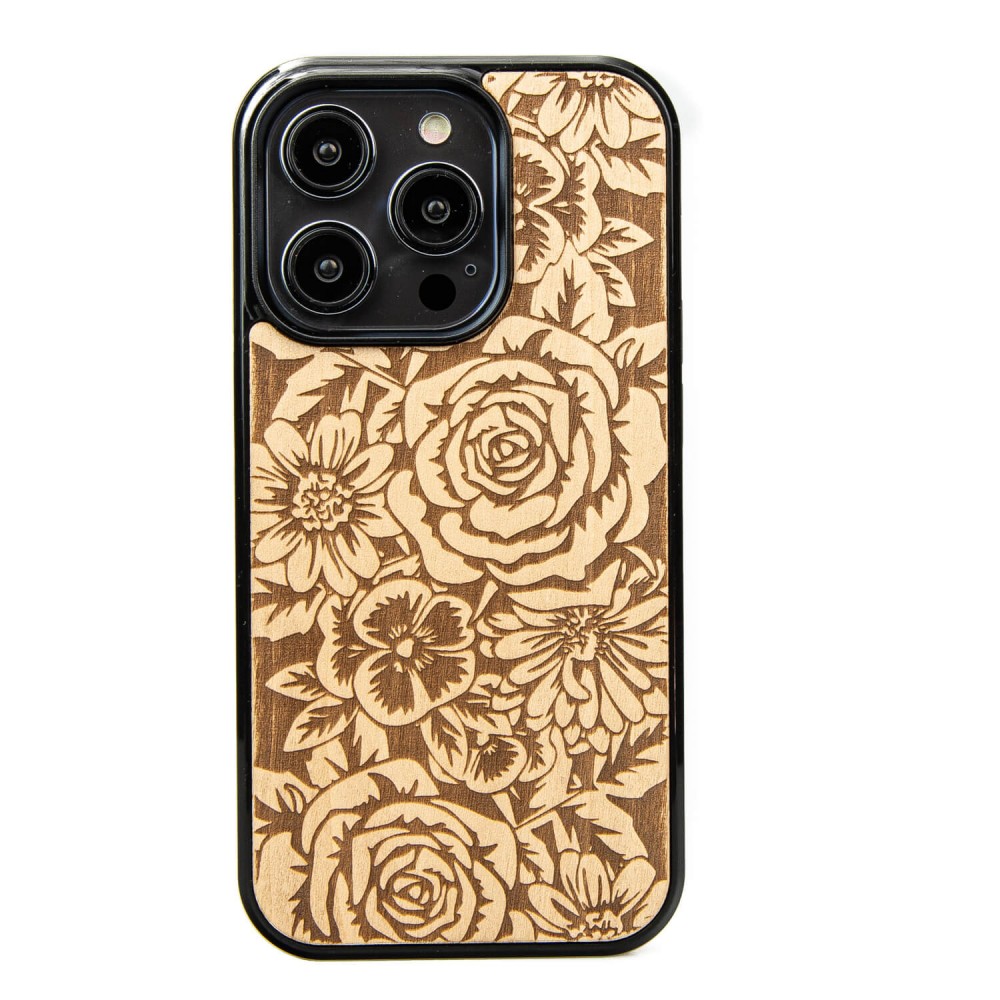 Drewniane Etui Bewood do iPhone 15 Pro RÓŻE ANIEGRE (1)