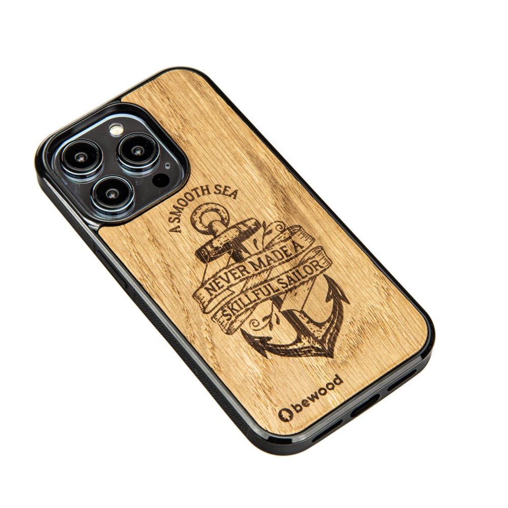 Drewniane Etui Bewood do iPhone 15 Pro KOTWICA DĄB (2)