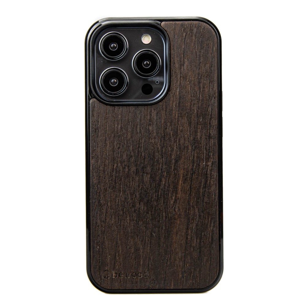 Drewniane Etui Bewood do iPhone 15 Pro DĄB WĘDZONY (1)
