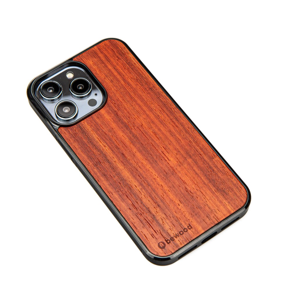 Drewniane Etui Bewood do iPhone 15 Pro Max PADOUK (2)