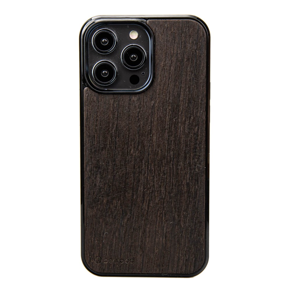 Drewniane Etui Bewood do iPhone 15 Pro Max DĄB WĘDZONY (1)