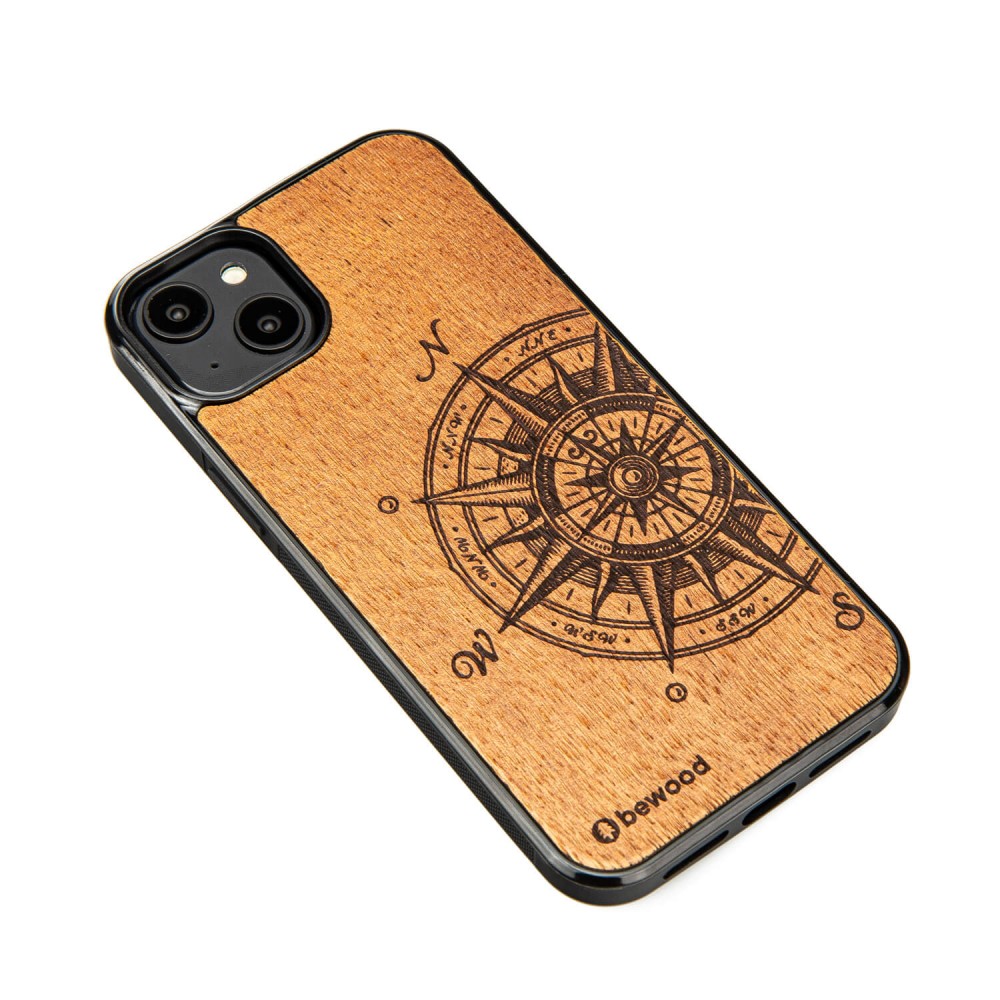 Drewniane Etui Bewood do iPhone 15 Plus TRAVELER MERBAU (2)