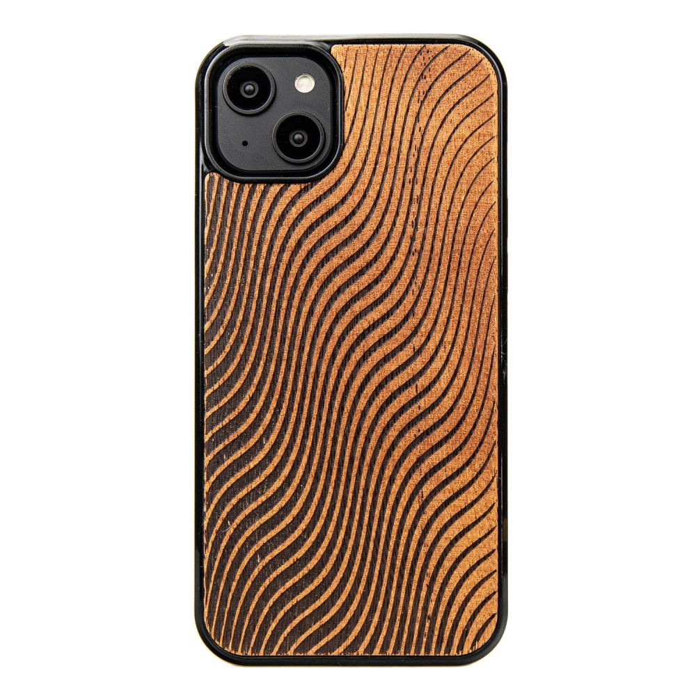 Drewniane Etui Bewood do iPhone 15 Plus FALE MERBAU (1)