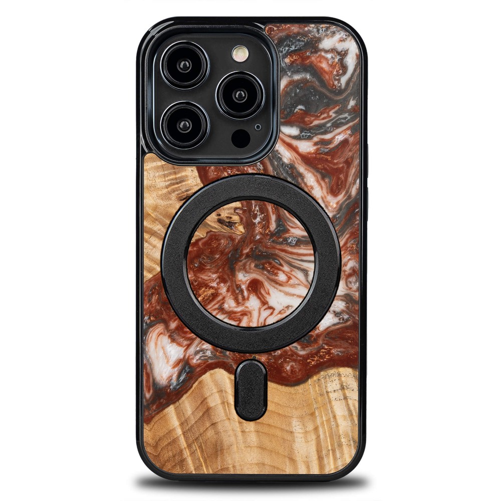 Etui Bewood Unique do iPhone 15 Pro - Planets - Wenus z MagSafe (1)