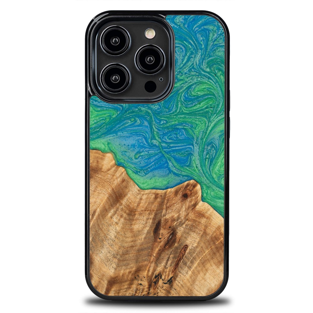 Etui Bewood Unique do iPhone 15 Pro - Neons - Tokyo (1)