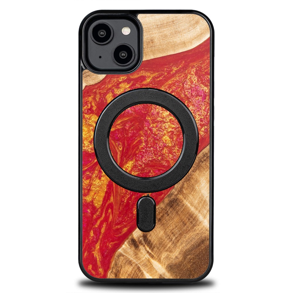 Etui Bewood Unique do iPhone 15 Plus - Neons - Paris z MagSafe (1)