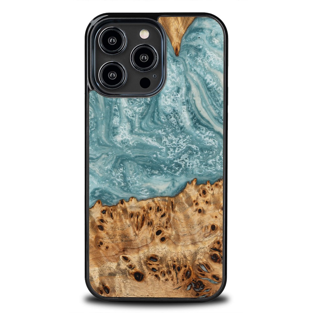 Etui Bewood Unique do iPhone 15 Pro Max - Planets - Uran (1)