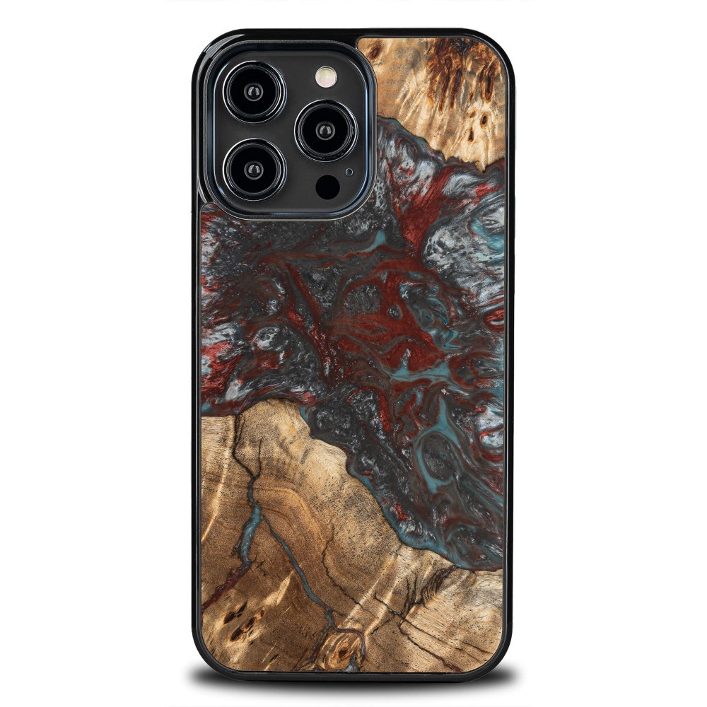 Etui Bewood Unique do iPhone 15 Pro Max - Planets - Pluton (1)