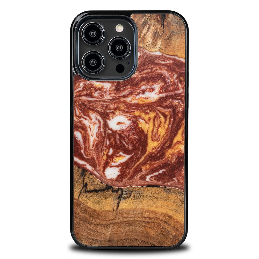 Etui Bewood Unique do iPhone 15 Pro Max - Planets - Mars (1)
