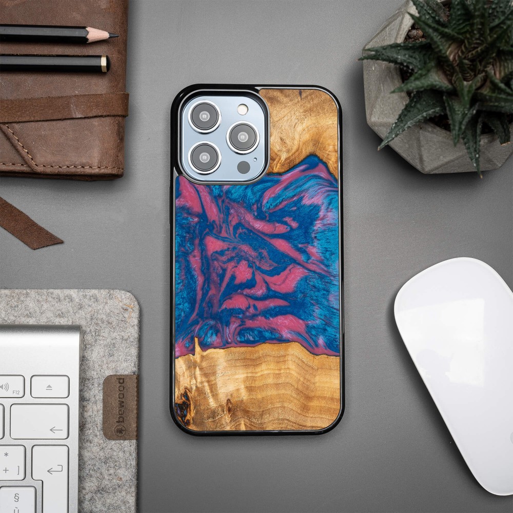 Etui Bewood Unique do iPhone 15 Pro Max - Neons - Vegas (2)